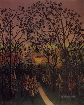 アンリ・ルソー Painting - ベルビューの高原の隅 1902年 アンリ・ルソー ポスト印象派 素朴原始主義
